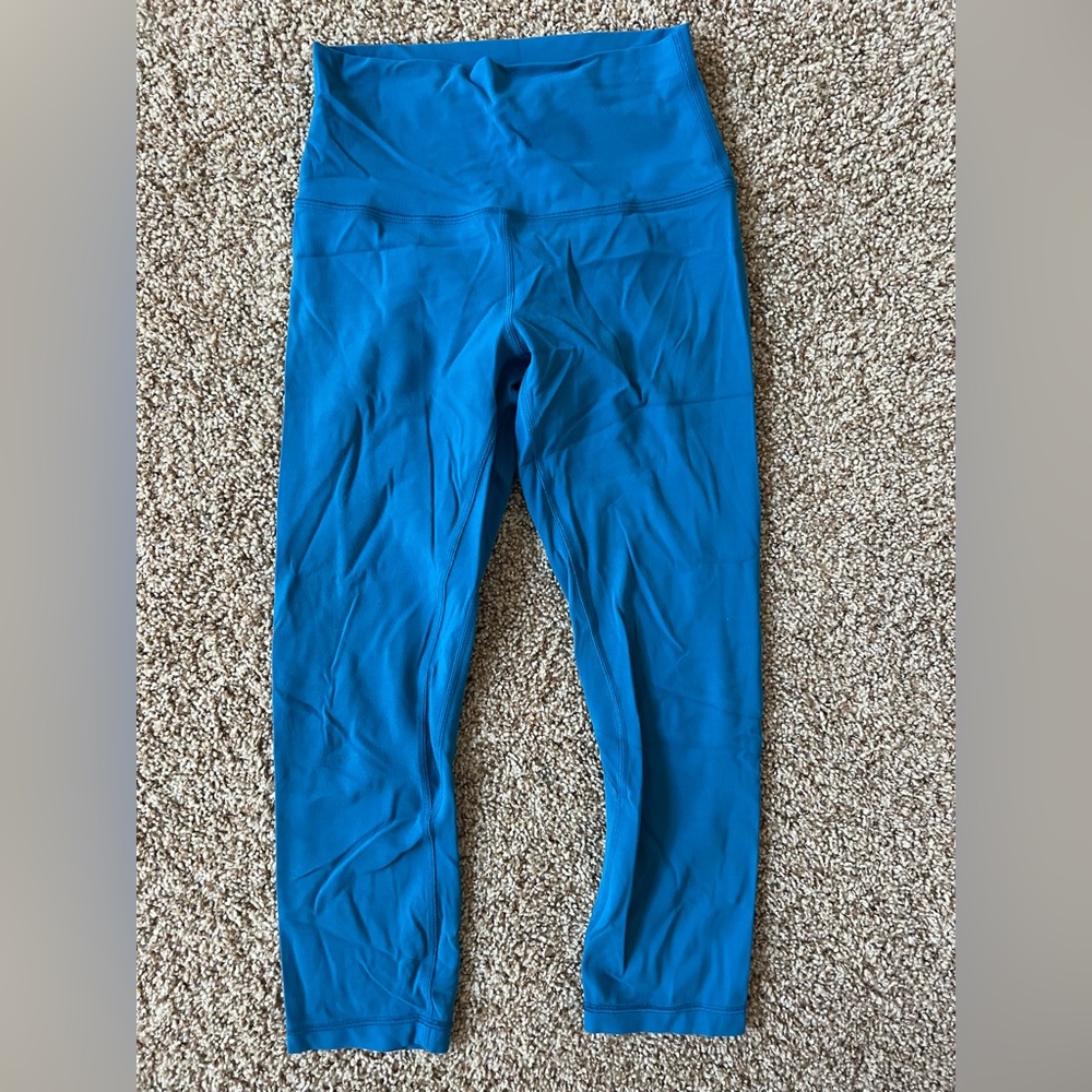 Lululemon 17” Align Leggings- Turquoise